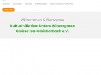 kulturinitiative-gleiszellen-gleishorbach.de Webseite Vorschau