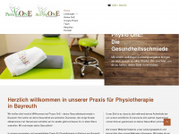 diegesundheitsschmiede.de Webseite Vorschau