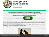 alltags-und-familienhund.de Webseite Vorschau