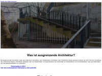 ausgrenzende-architektur-koeln.de Webseite Vorschau