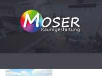 moser-raumgestaltung.de Webseite Vorschau