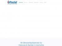 razlaf-heizung.de Webseite Vorschau