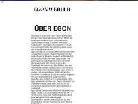 egonwerler.com Webseite Vorschau