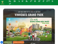 vinhomegrandpark.co Webseite Vorschau