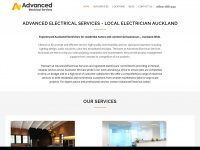 advancedelectricalservices.co.nz Webseite Vorschau