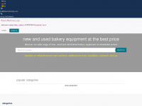 bakersmachinery.com Webseite Vorschau