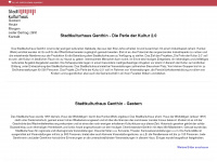 stadtkulturhaus.com Webseite Vorschau