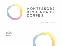 montessori-dorfen.de Webseite Vorschau