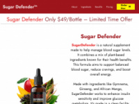 sugardefender.en-defender.com Webseite Vorschau