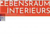 lebensraum-interieurs.com Webseite Vorschau