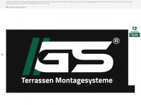 terrassen-montagesysteme.de Webseite Vorschau