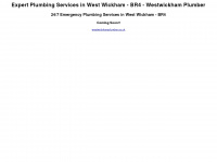 westwickhamplumber.co.uk Webseite Vorschau