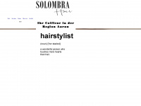 solombra-hair.ch Webseite Vorschau