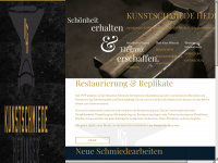 kunstschmiede-hedinger.ch Webseite Vorschau