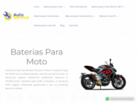 bateriasmotos.com Webseite Vorschau