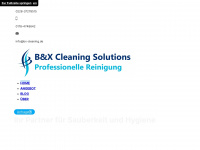 bx-cleaning.de Webseite Vorschau