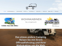 wohnkabine.ch Webseite Vorschau