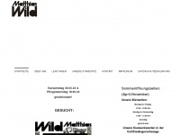 kieswerk-wild.de Webseite Vorschau