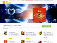 vedicastrology.co.in Webseite Vorschau