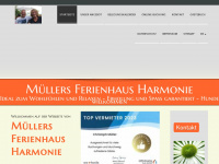 ferienhaus-harmonie.net Webseite Vorschau