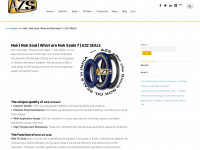 a2zseals.com Webseite Vorschau