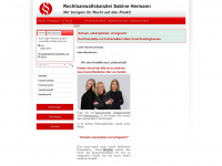 anwaltundmandant.de Webseite Vorschau