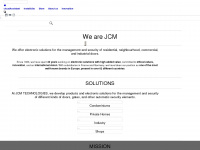 jcm-tech.com Webseite Vorschau