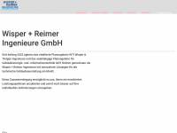 wisper-reimer.de Webseite Vorschau