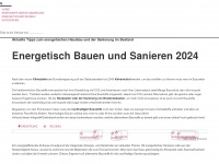 energieeffizientsanieren.info Webseite Vorschau