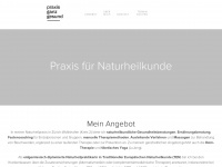 praxis-ganz-gesund.ch Webseite Vorschau