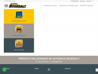 opel-autohaus-bogedaly.de Webseite Vorschau