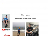 harry-lange.com Webseite Vorschau