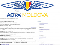 aopa.md Webseite Vorschau