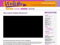 violetta-hannover-gebaerdensprache.de Webseite Vorschau