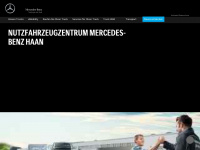 mercedes-benz-trucks-haan.de Webseite Vorschau