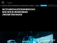 mercedes-benz-trucks-nauen.de Webseite Vorschau