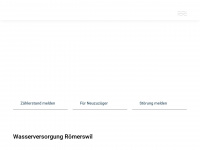 wv-roemerswil.ch Webseite Vorschau