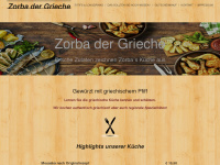 zorba-der-grieche.at Webseite Vorschau