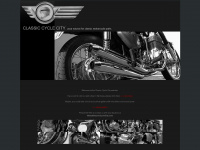 classiccyclecity.com Webseite Vorschau