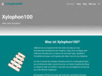 xylophon100.de Webseite Vorschau