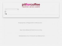 pit-for-coffee.com Webseite Vorschau