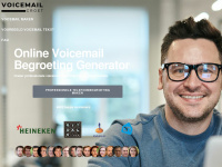 voicemailgroet.nl Webseite Vorschau