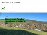 lebenswertes-vogtland.de Webseite Vorschau