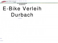 ebikes-durbach.com Webseite Vorschau