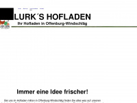 lurks-hofladen.de Webseite Vorschau