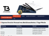 thesisbind.de Webseite Vorschau