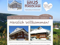 haus-bergschuh.de Webseite Vorschau