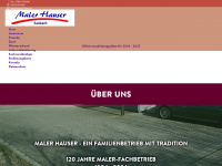 hauser-maler.de Webseite Vorschau