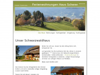 haus-scherer-lindenberg.de Webseite Vorschau
