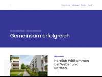hausverwaltung-sha.com Webseite Vorschau